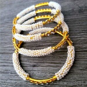 Pearl bangles